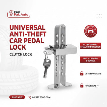 Universal Car Stainless Steel Pedal Lock